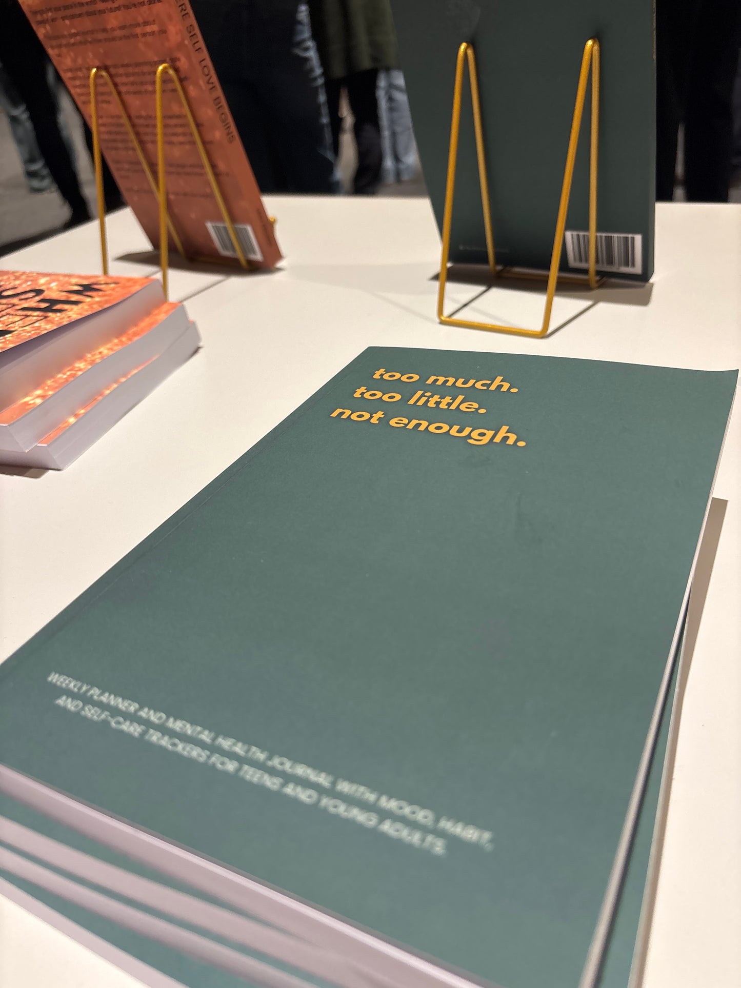 Too Much, Too Little, Not Enough – Wellbeing Weekly Planners – Bulk Wholesale Order (Local Only)