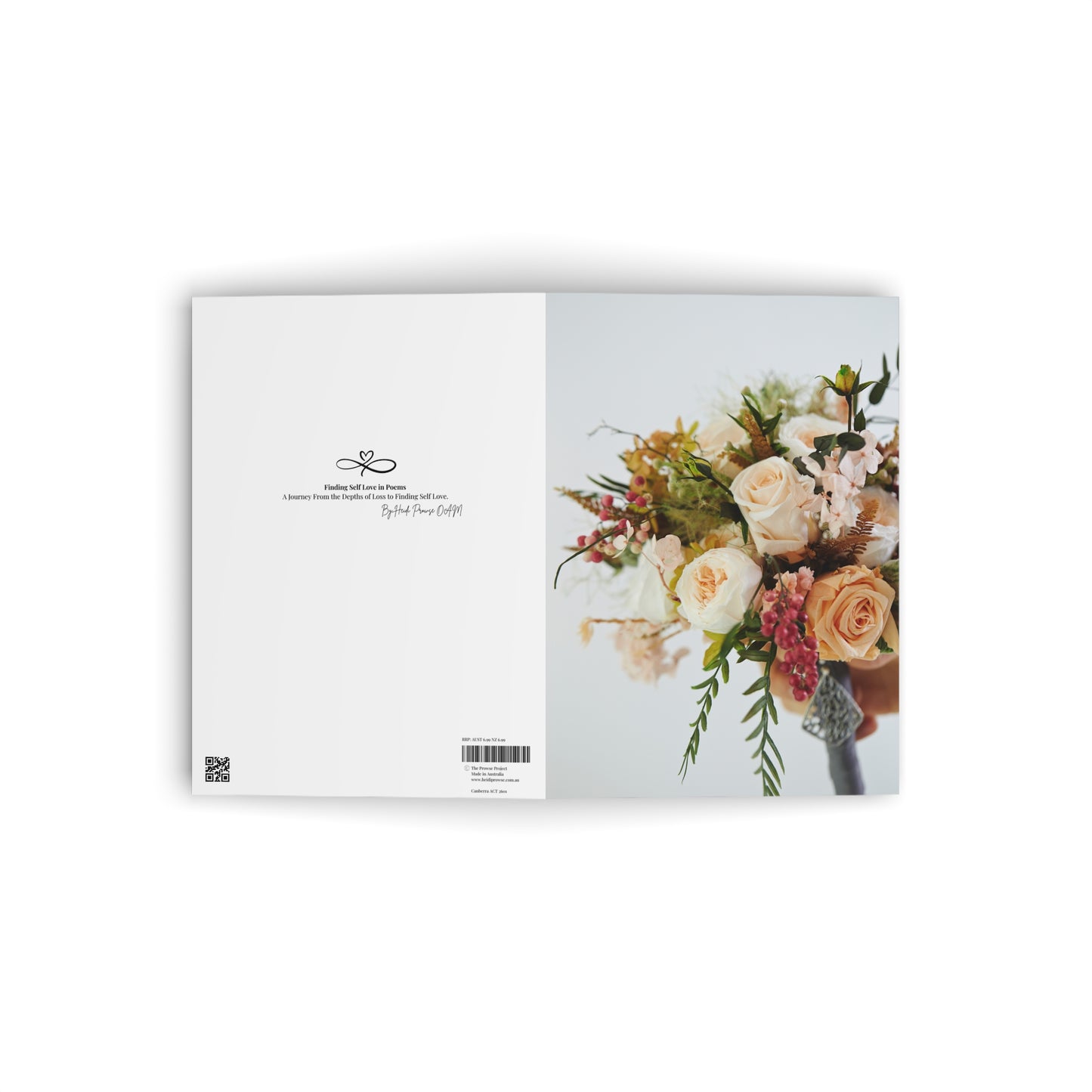 Floral Grief Card – A Gentle Reminder to Breathe