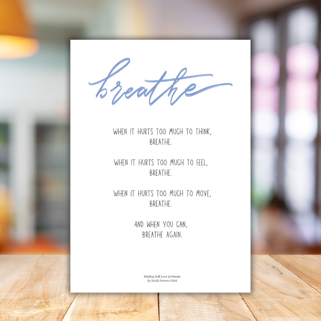 Sympathy Card – “When it hurts too much”