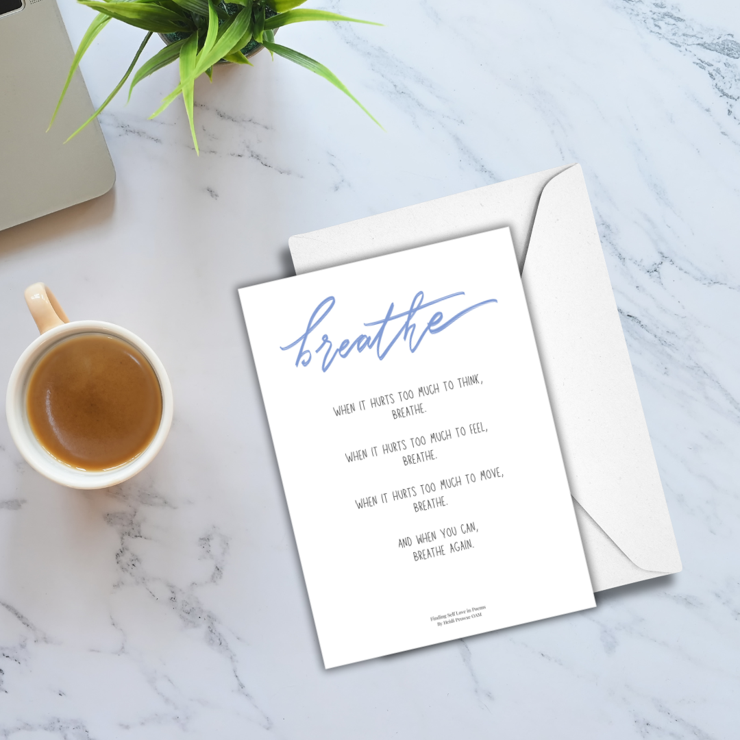 Sympathy Card – “When it hurts too much”